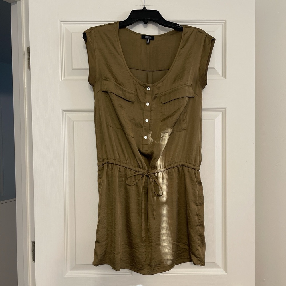 Bershka Khaki Dress